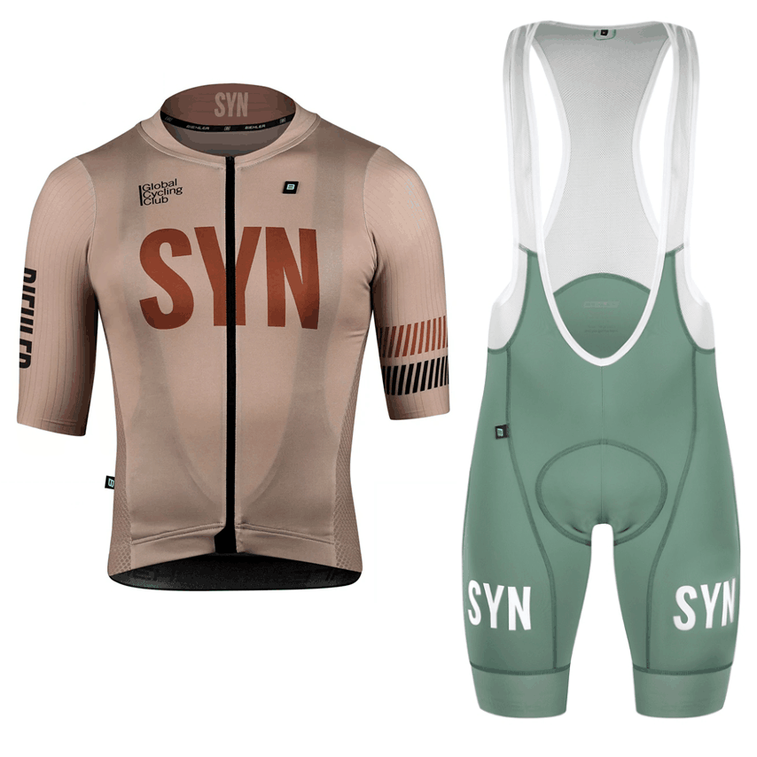 SYN Brown Cycling Clothing men - Cycling Gear Brands review and price