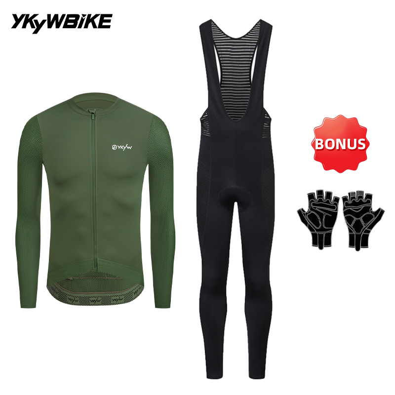 YKYWBIKE Men Cycling Jersey Se - Cycling Gear Brands review and price